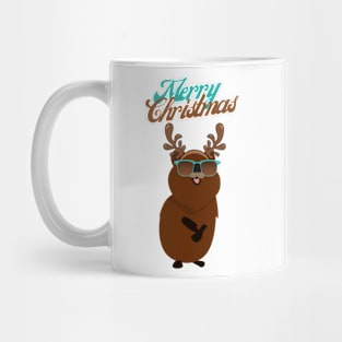 Australian Christmas Quokka Mug